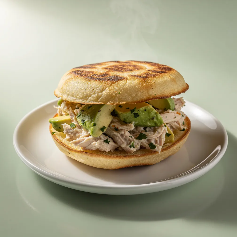 Arepa venezolana reina pepiada — nutrition facts