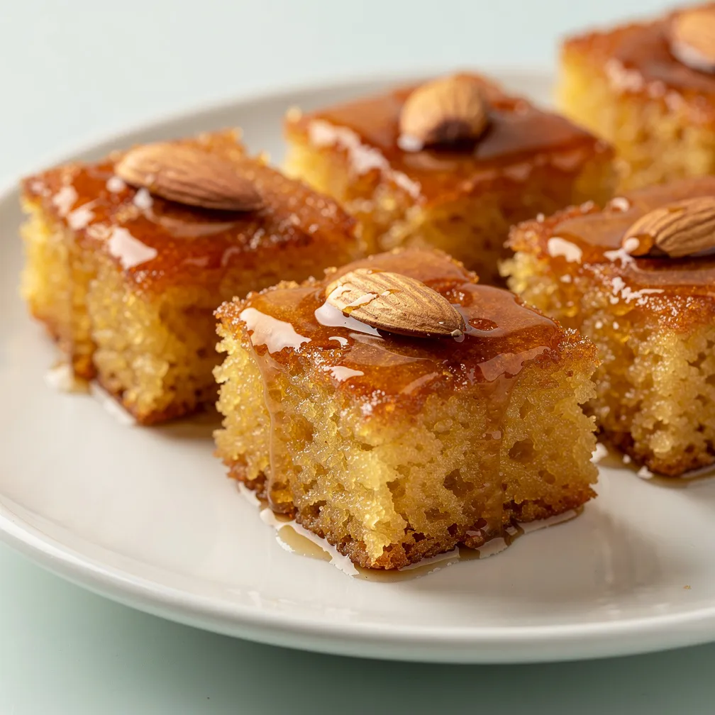 Basbousa-Grießkuchen — nutrition facts