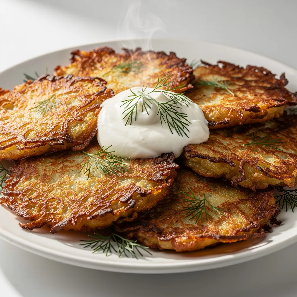 Belarussische Draniki Kartoffelpuffer — nutrition facts