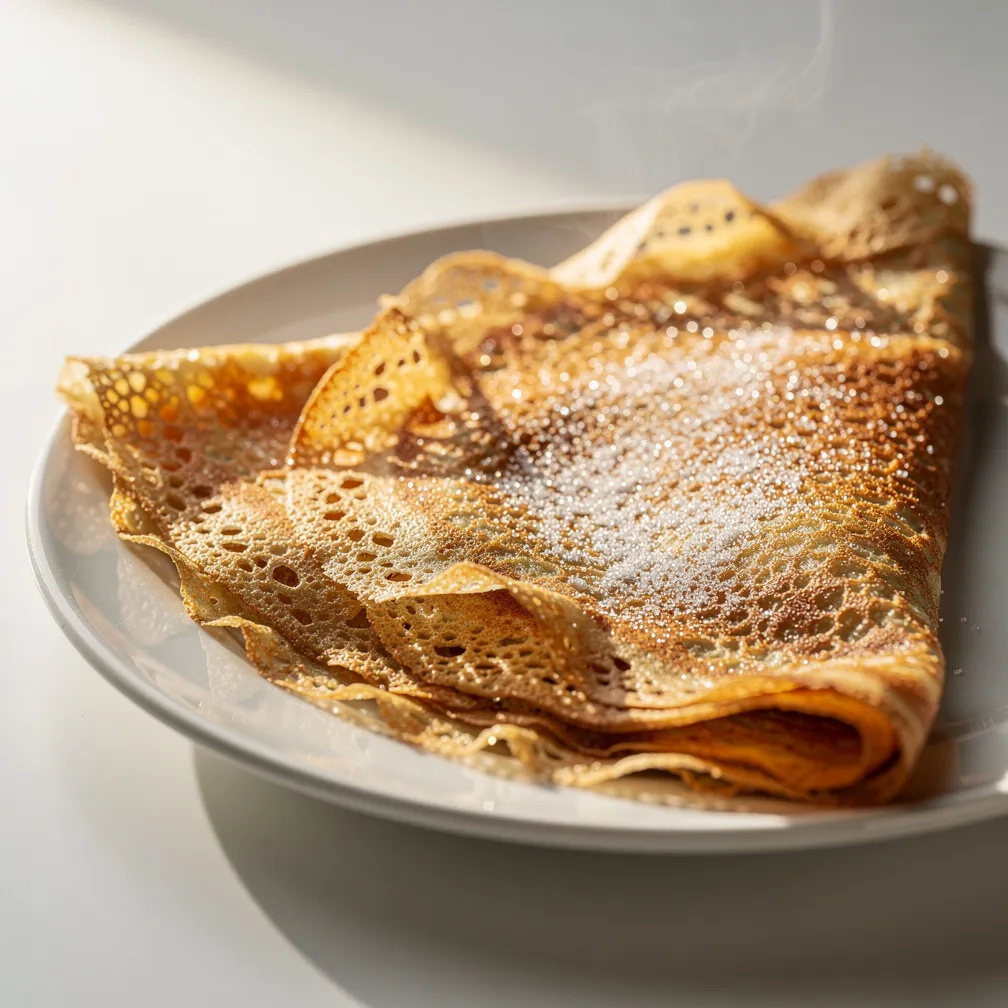 Crêpe au sucre — nutrition facts
