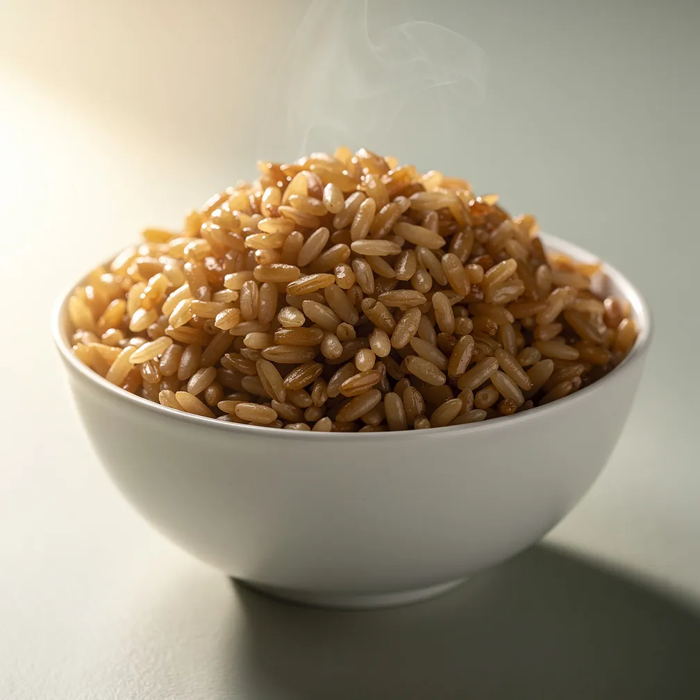 Reis, braun — nutrition facts