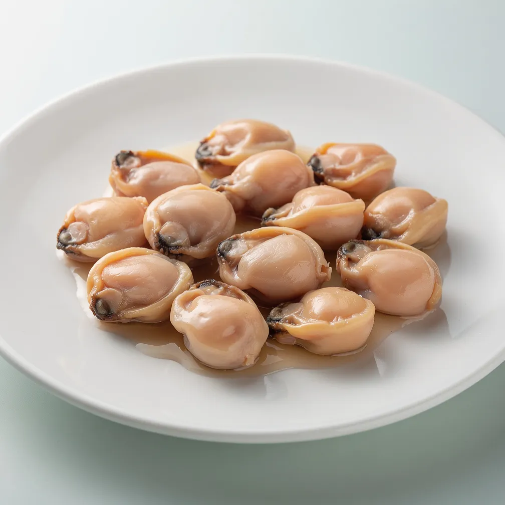 Muscheln aus der Dose — nutrition facts