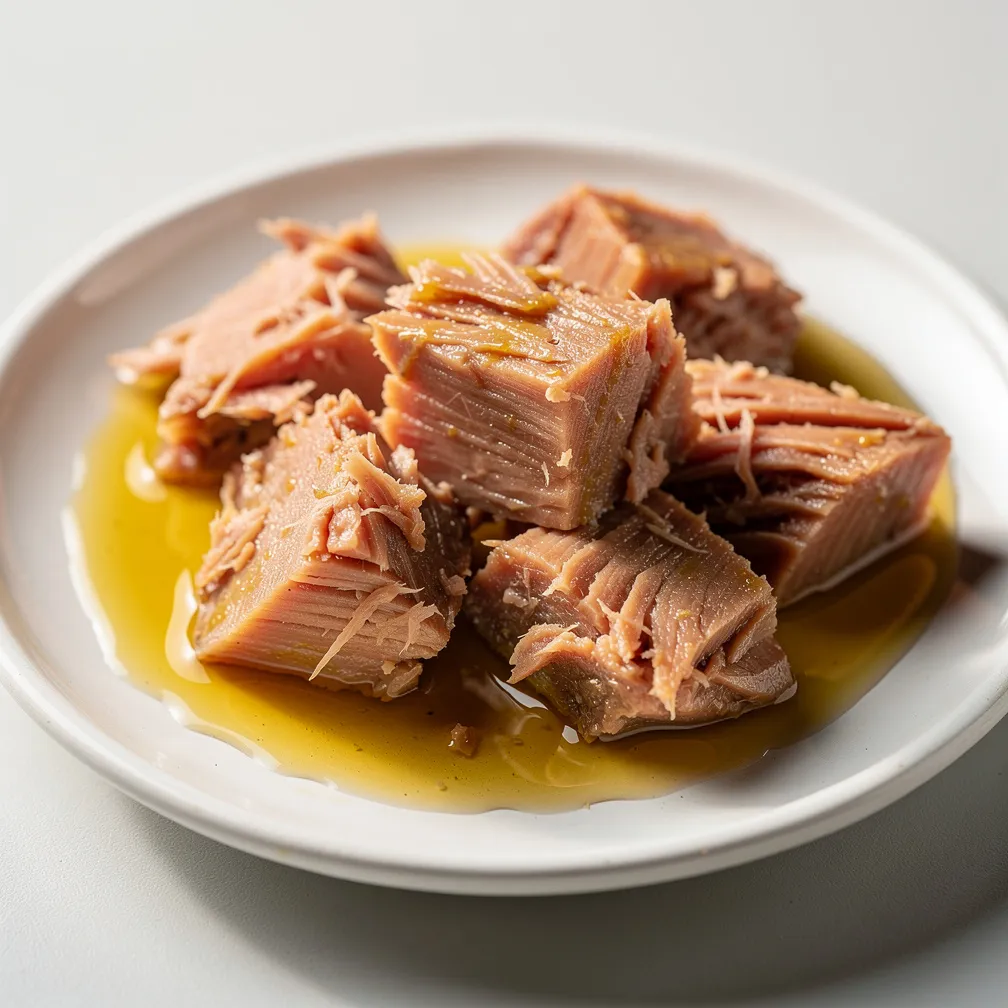 Thunfisch in Öl, aus der Dose — nutrition facts
