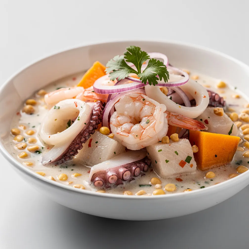 Ceviche mixto — nutrition facts