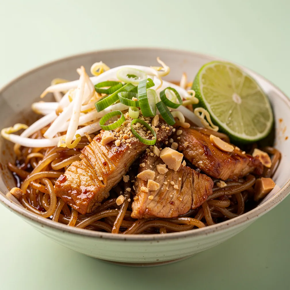 Pad Thai mit Hähnchen — nutrition facts