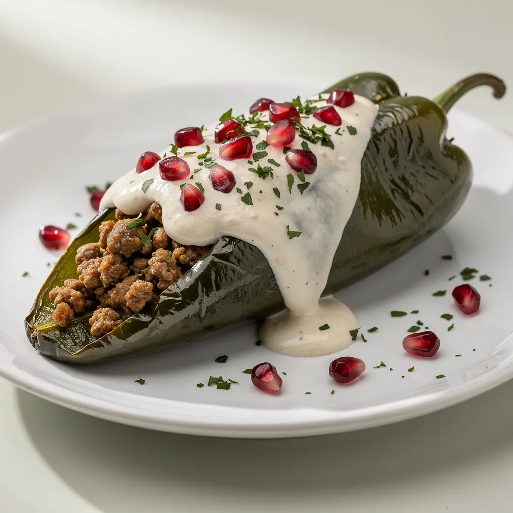 Chiles en nogada — nutrition facts