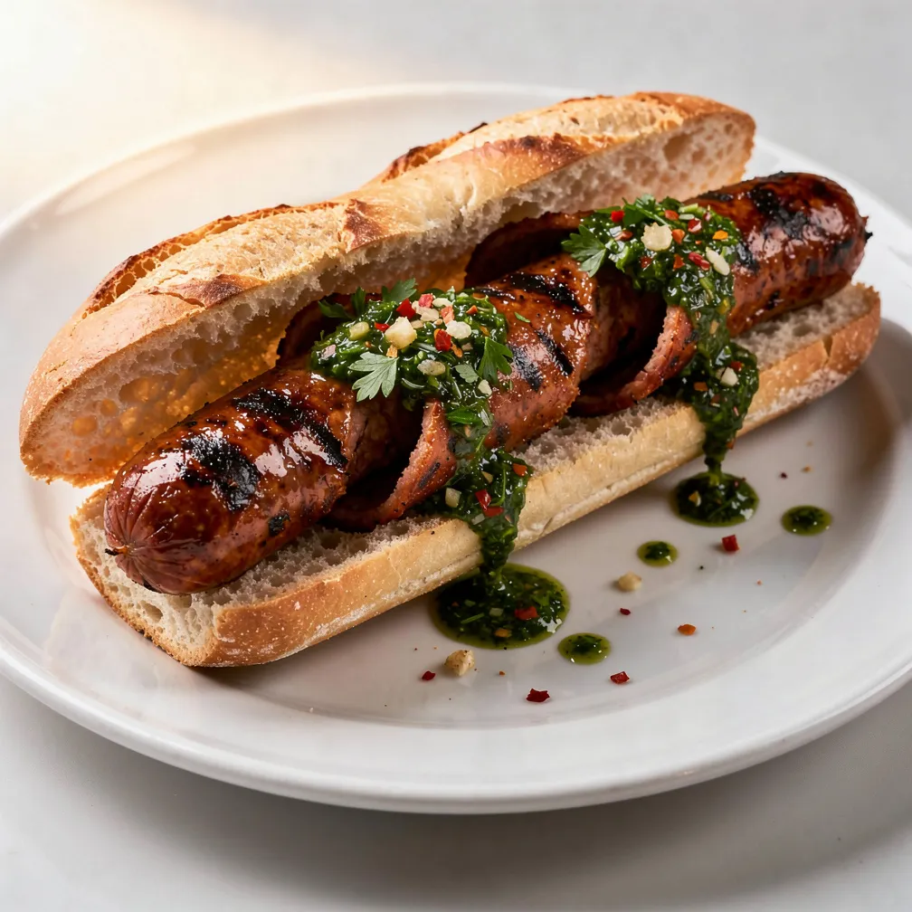 Choripán — nutrition facts