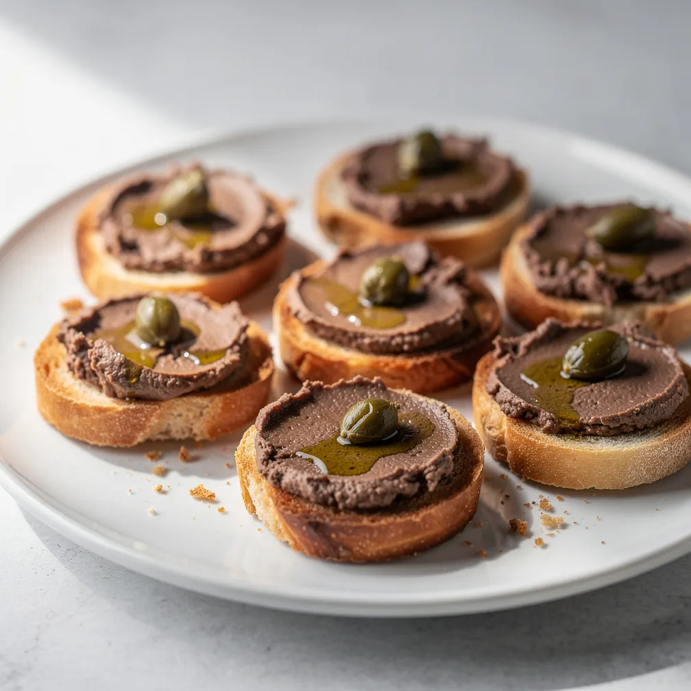 Crostini Toscani al Fegato — nutrition facts