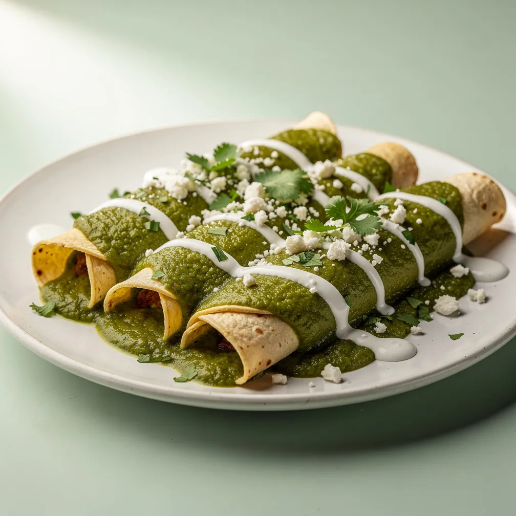 Enchiladas verdes — nutrition facts