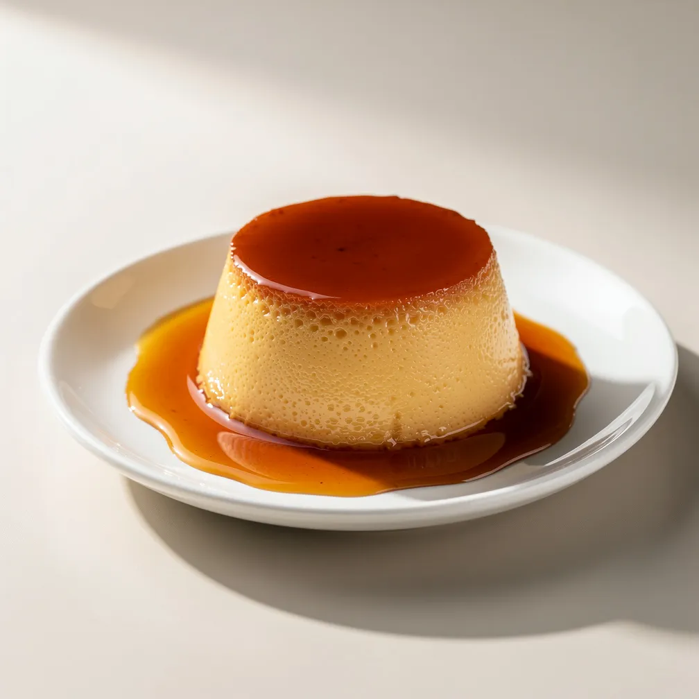 Flan — nutrition facts