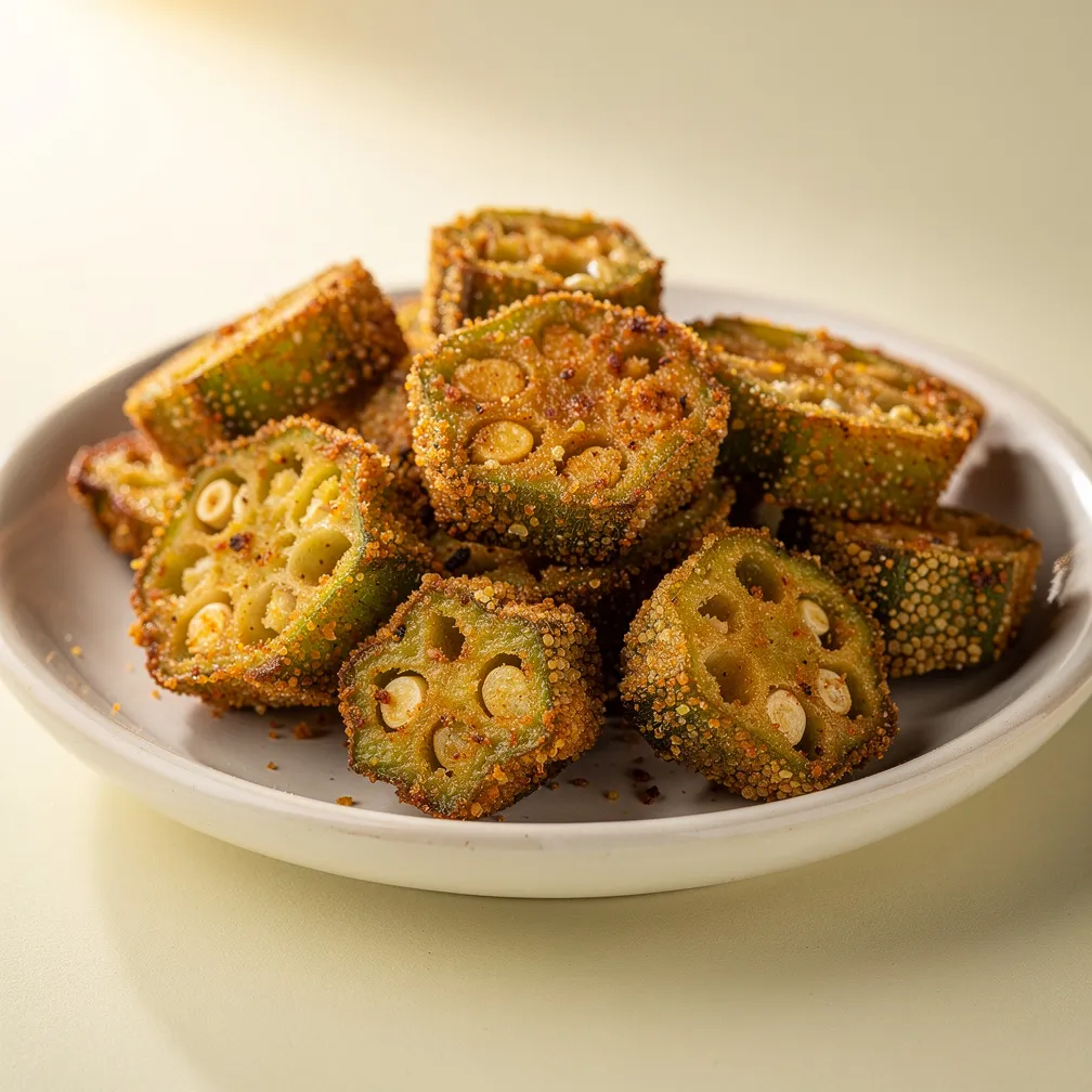 Frittierte Okra — nutrition facts