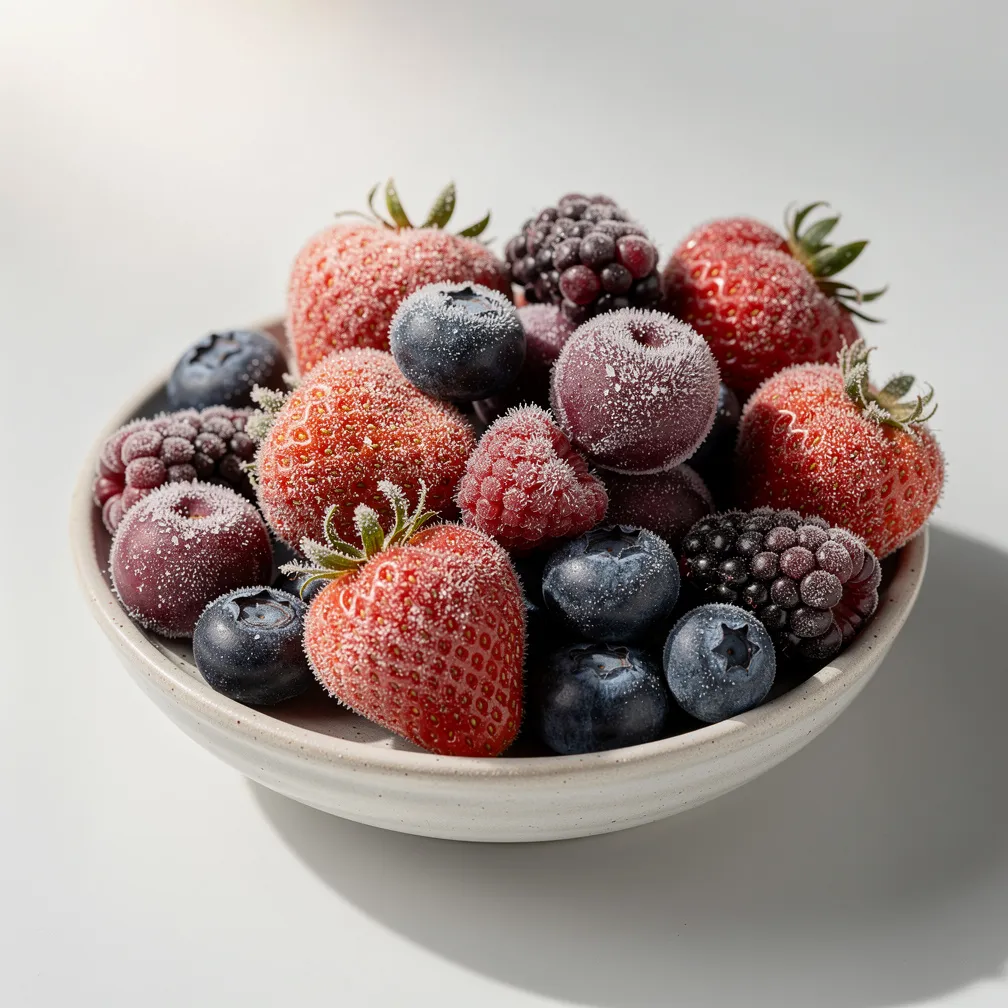 Beerenmischung, gefroren — nutrition facts