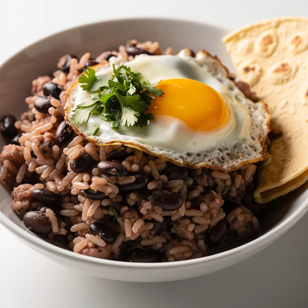 Gallo pinto costarricense — nutrition facts