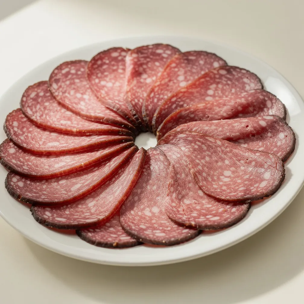 Salami deutsche — nutrition facts