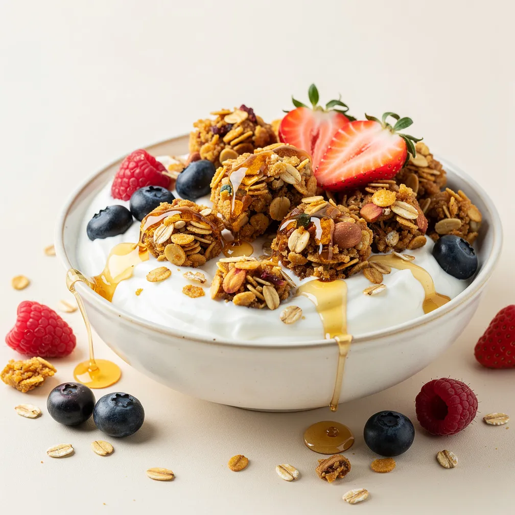 Granola mit Joghurt — nutrition facts