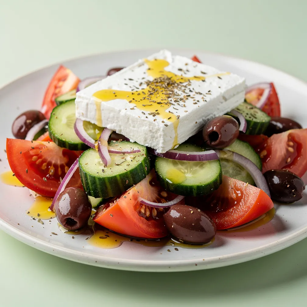 Griechischer Salat — nutrition facts