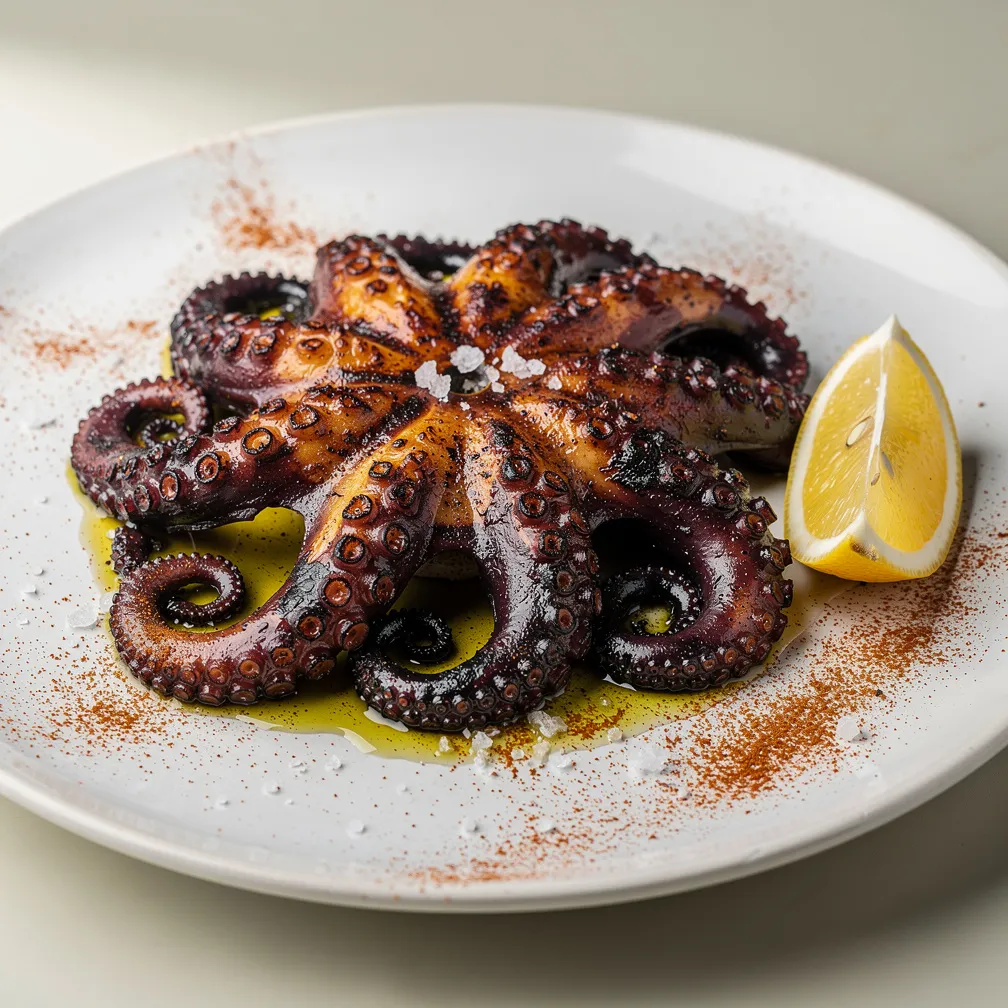 Gegrillter Oktopus — nutrition facts