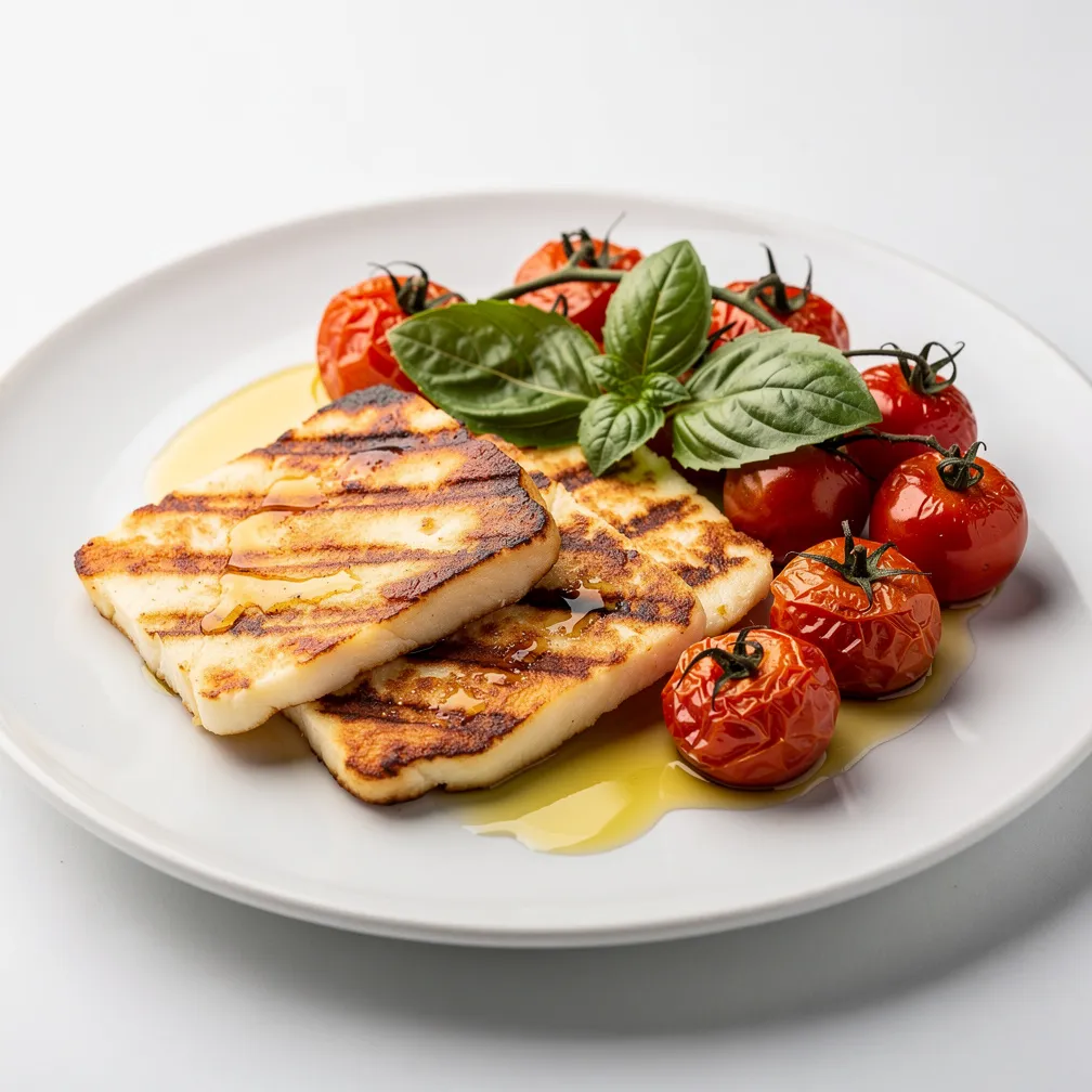 Halloumi mit Tomaten — nutrition facts