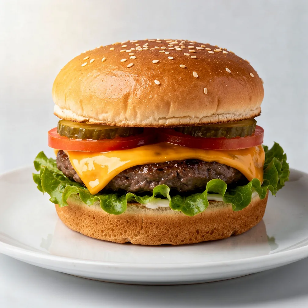 Hamburger — nutrition facts