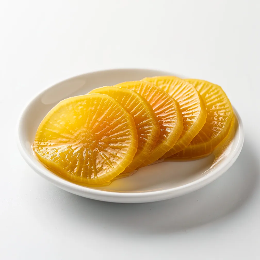 Rettich, eingelegt, nach hawaiianischer Art — nutrition facts