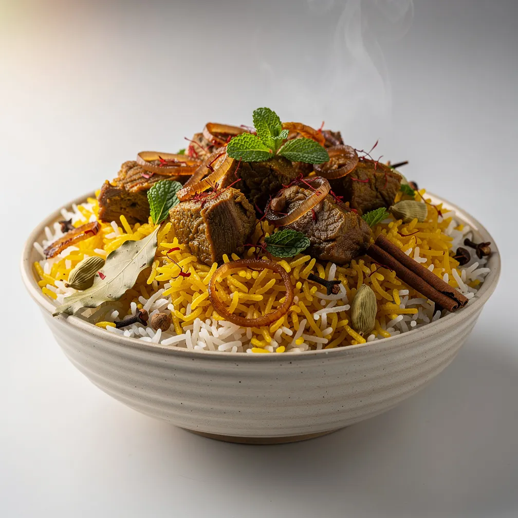 Hyderabadisches Dum-Biryani — nutrition facts