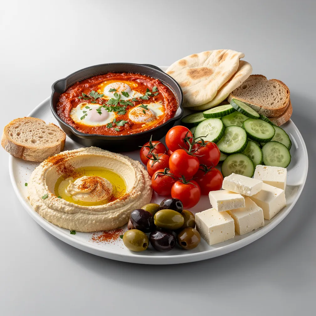 Israelisches Frühstücksbuffet — nutrition facts