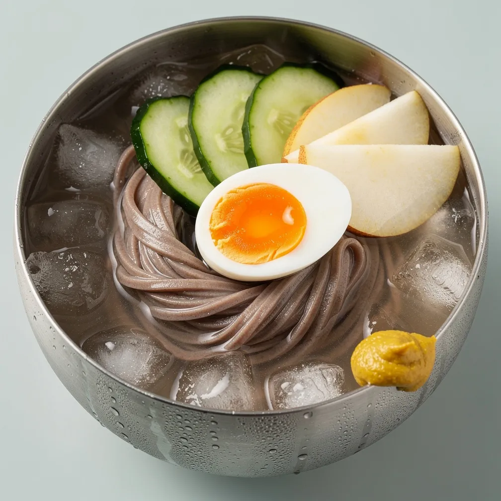 Koreanische kalte Nudeln — nutrition facts