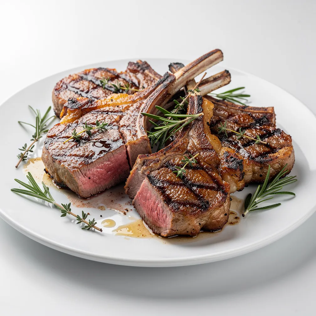 Lammkoteletts mit Kräutern — nutrition facts