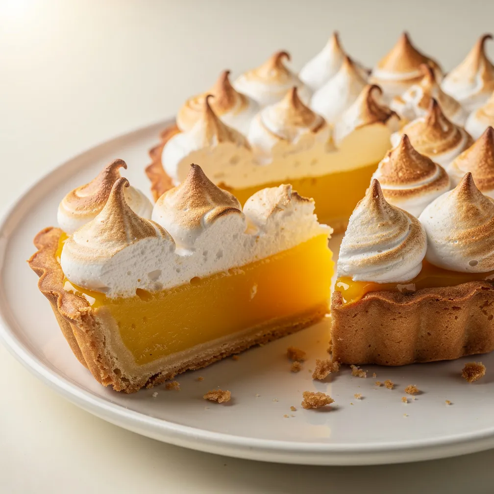 Tarte au citron meringuée — nutrition facts