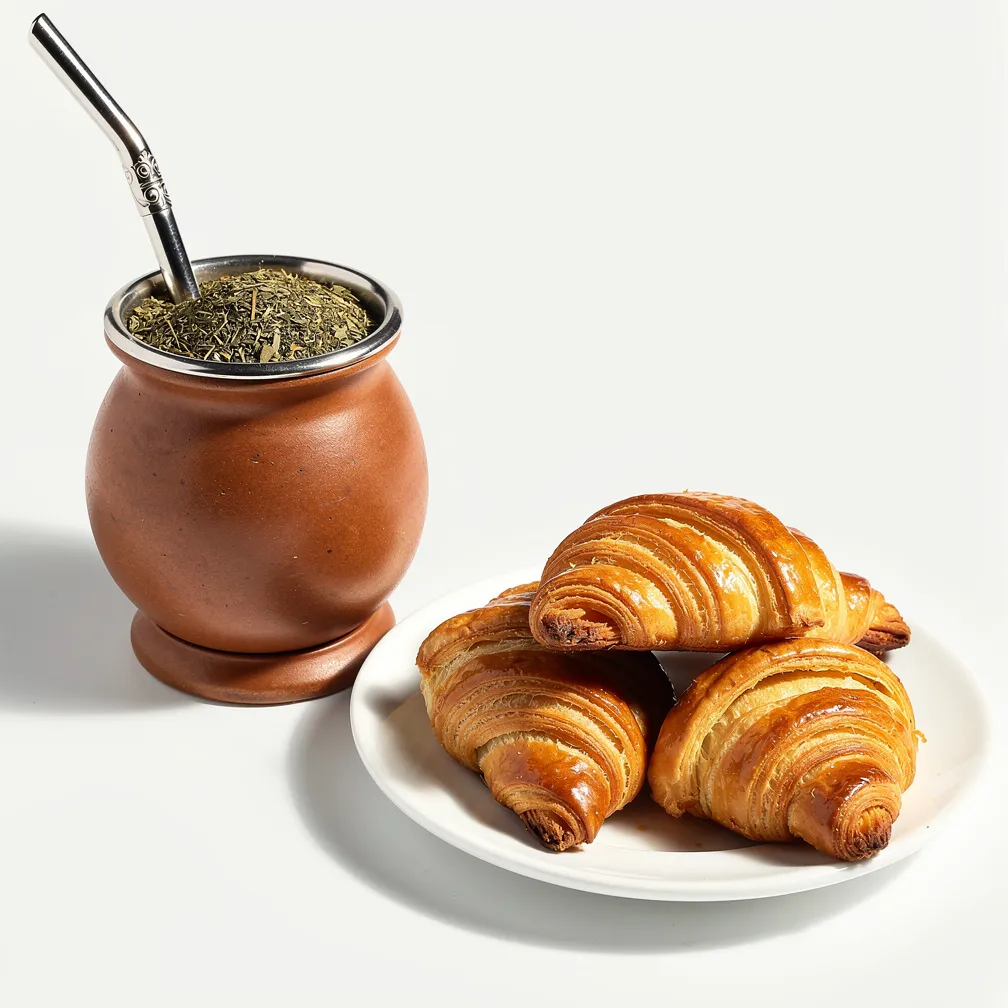 Mate mit Medialunas — nutrition facts