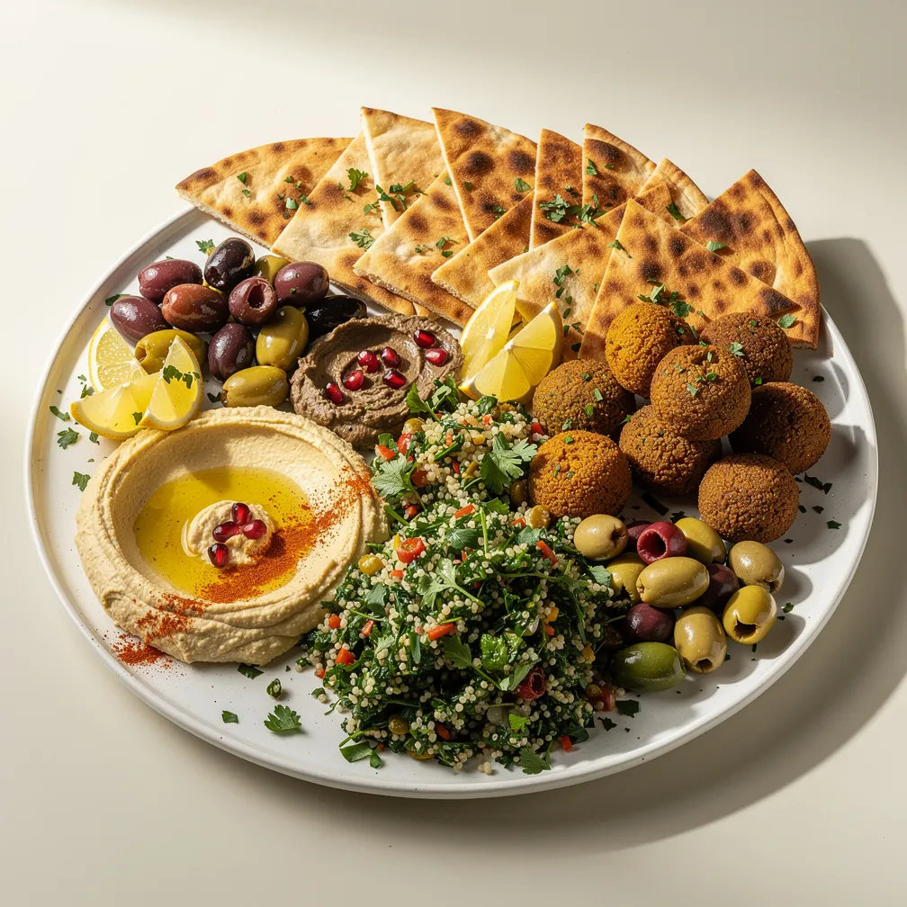 Mezze-Platte — nutrition facts