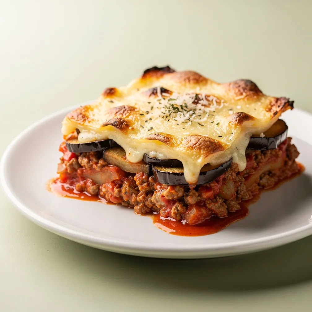 Moussaka — nutrition facts