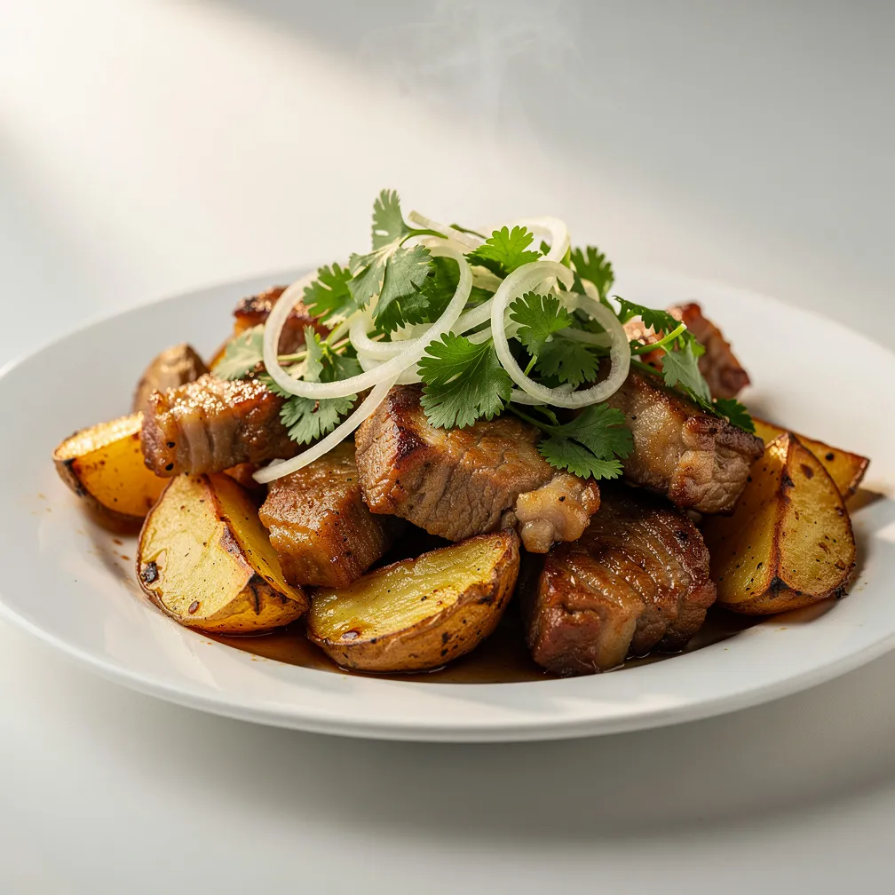 Ojakhuri mit Schweinefleisch — nutrition facts