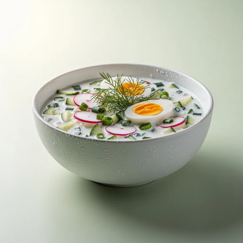 Okroschka mit Kefir — nutrition facts