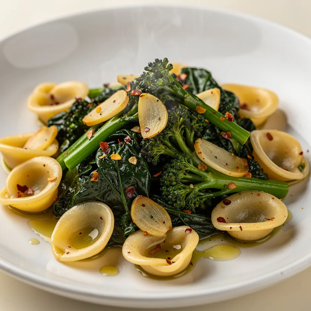 Orecchiette con Cime di Rapa — nutrition facts