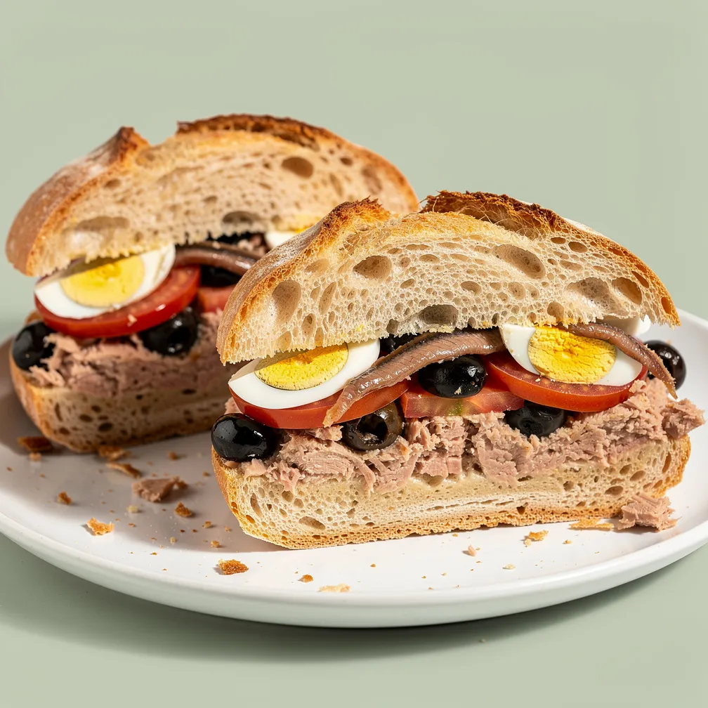 Pan bagnat — nutrition facts