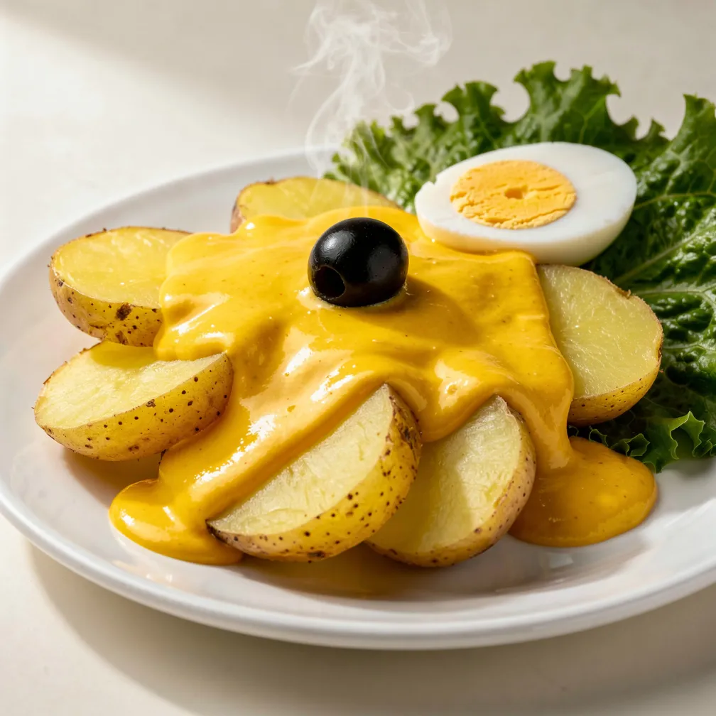 Papa a la huancaína — nutrition facts