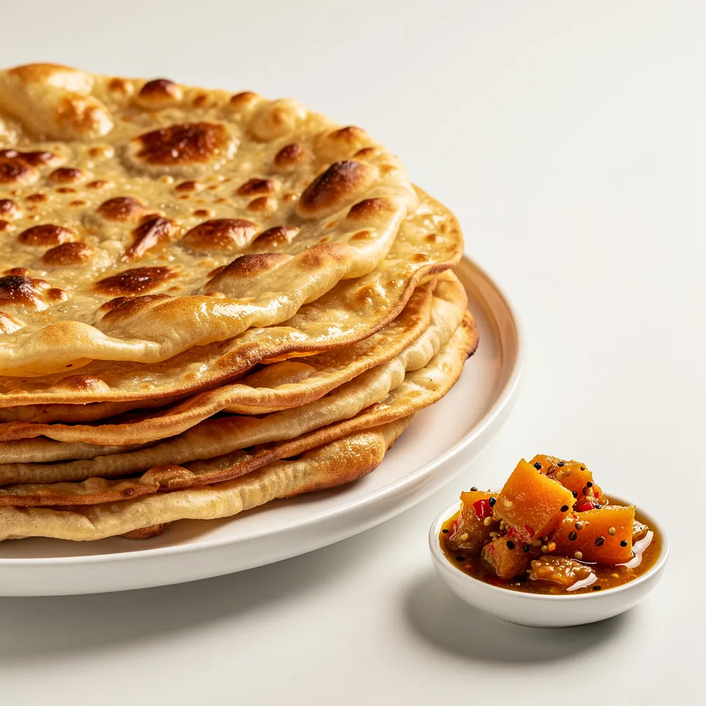 Paratha mit Pickle — nutrition facts
