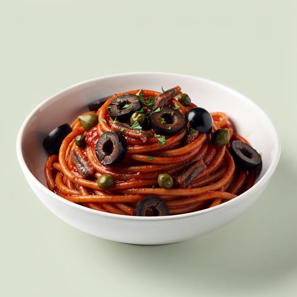 Pasta alla Puttanesca — nutrition facts
