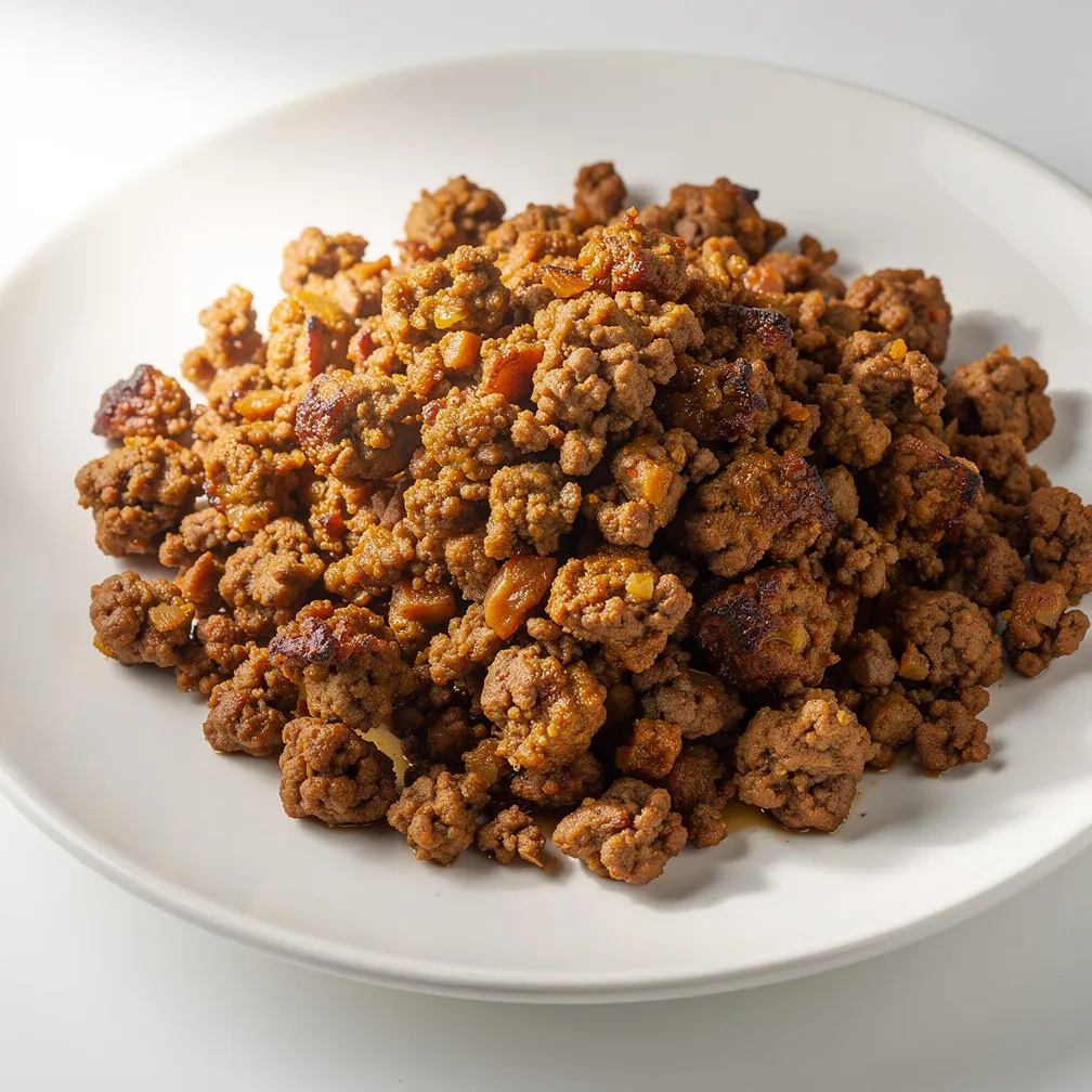 Pflanzliches Hackfleisch — nutrition facts