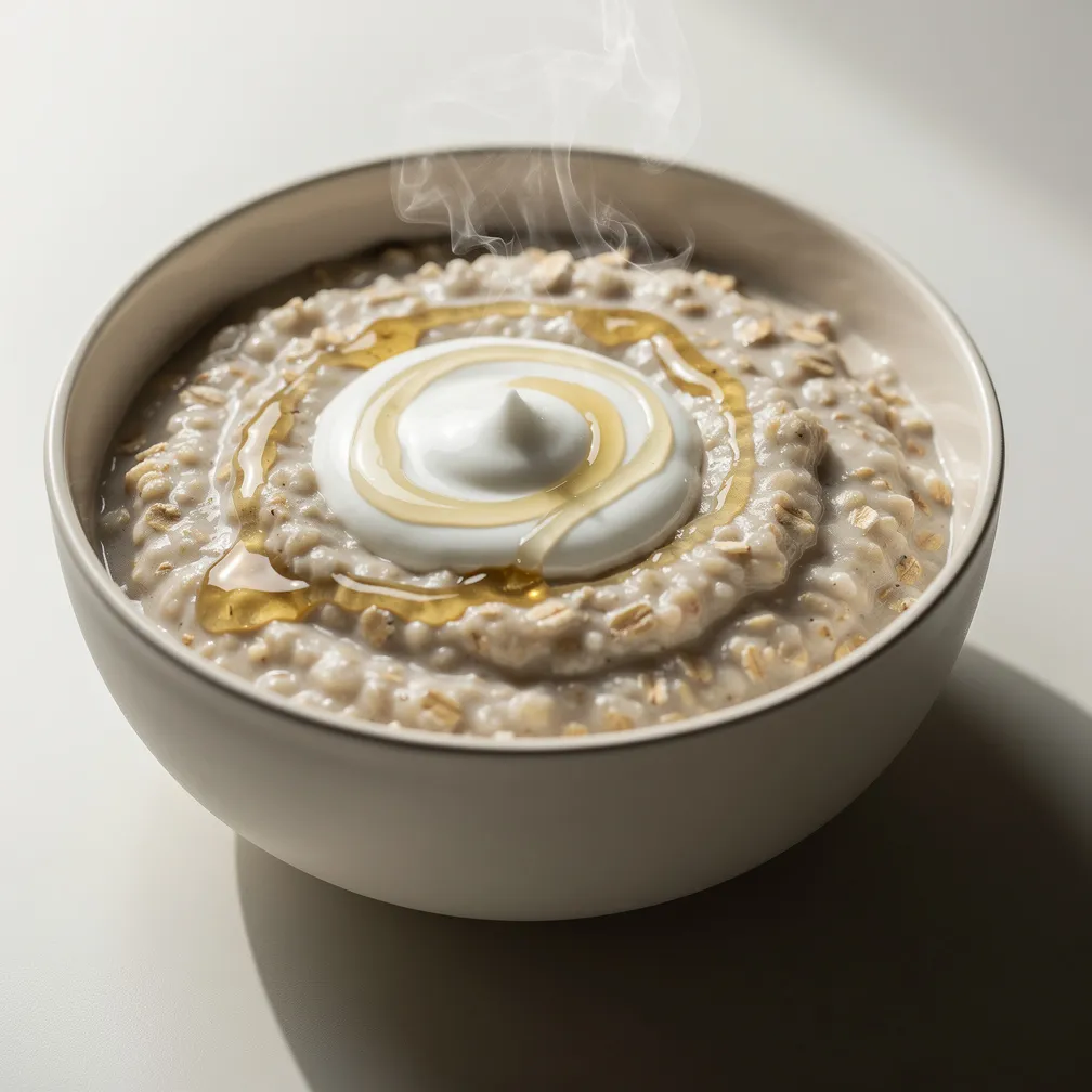 Haferbrei mit Sahne — nutrition facts