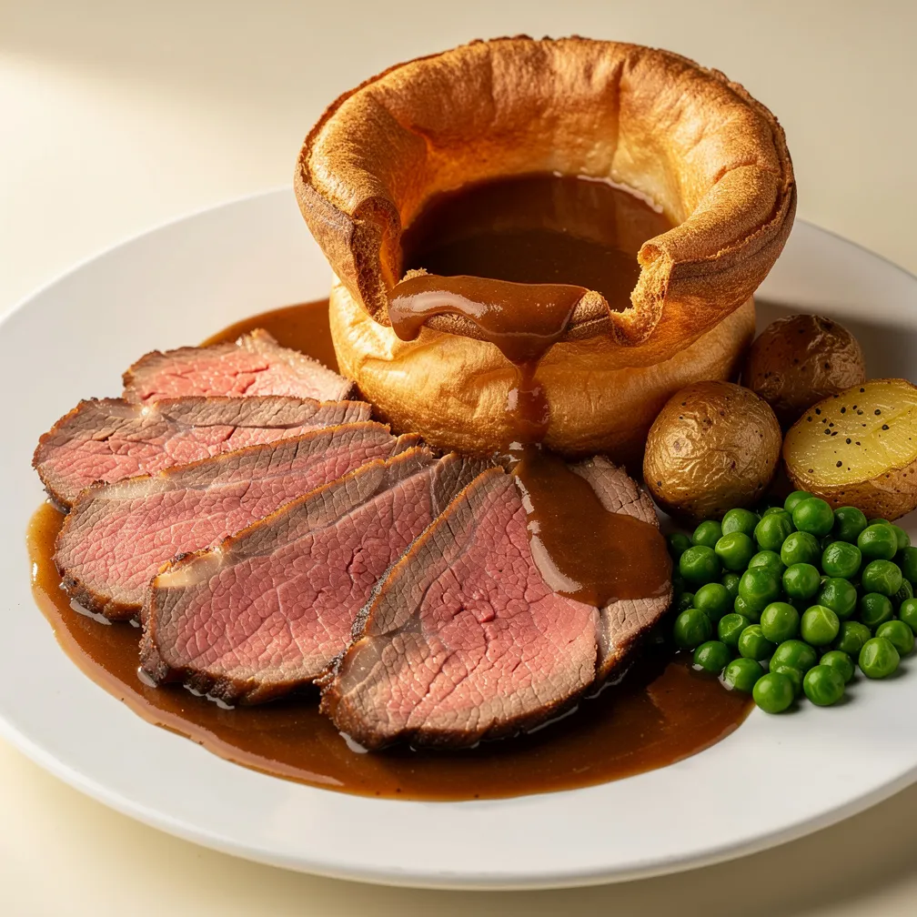 Roastbeef mit Yorkshire Pudding — nutrition facts