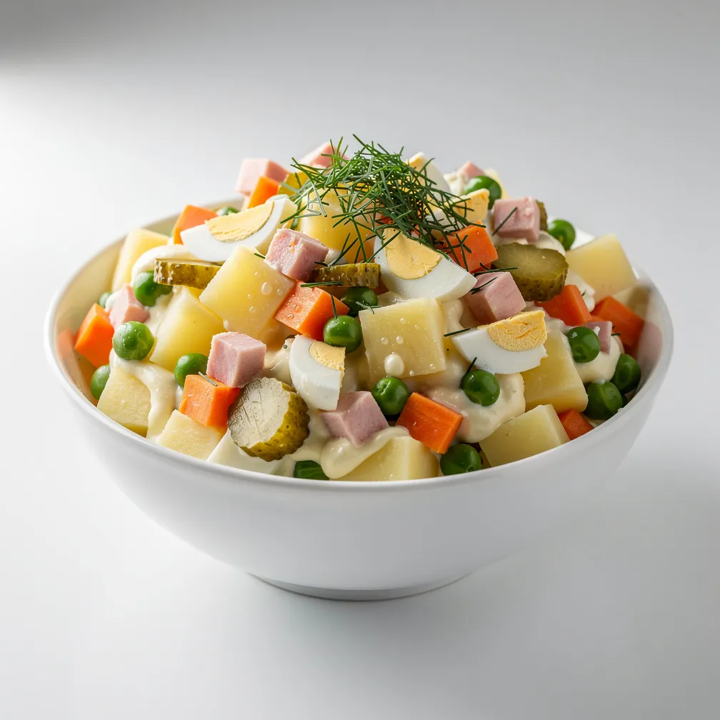 Russischer Olivier-Salat — nutrition facts