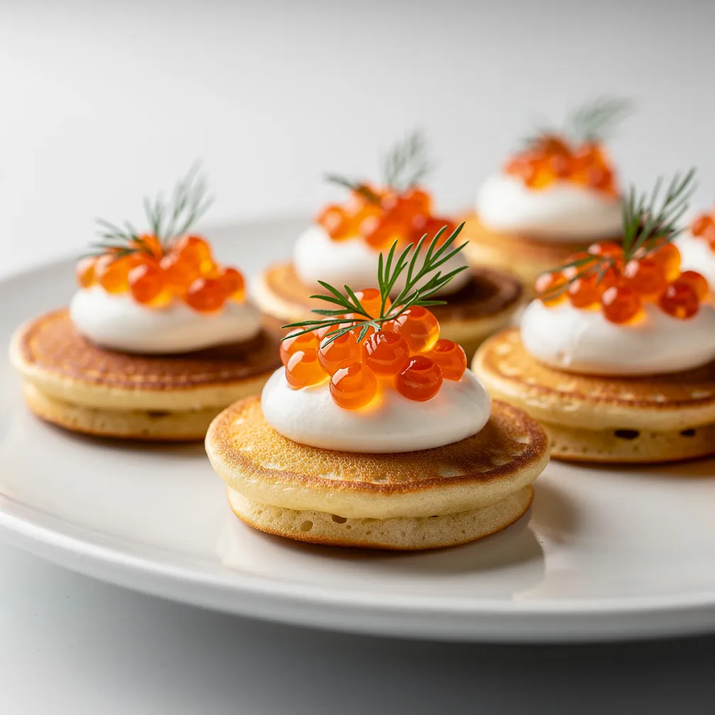 Blini mit Lachskaviar — nutrition facts