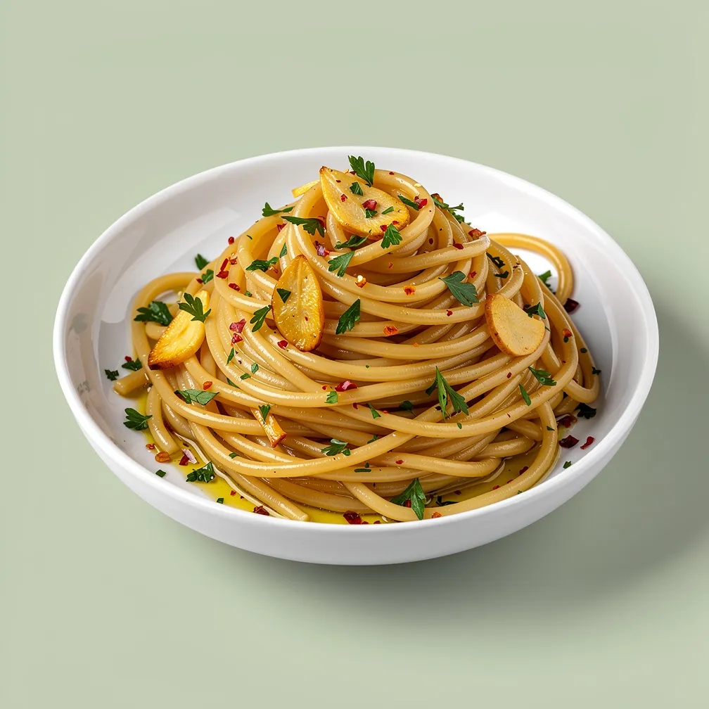 Spaghetti Aglio Olio e Peperoncino — nutrition facts