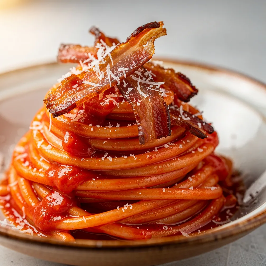 Spaghetti all'Amatriciana — nutrition facts