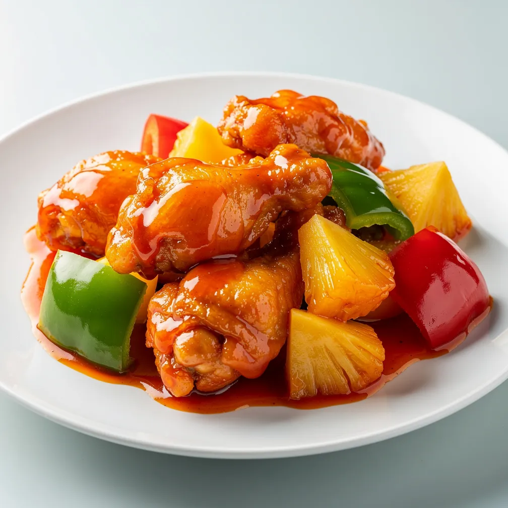Süß-saures Hühnchen — nutrition facts