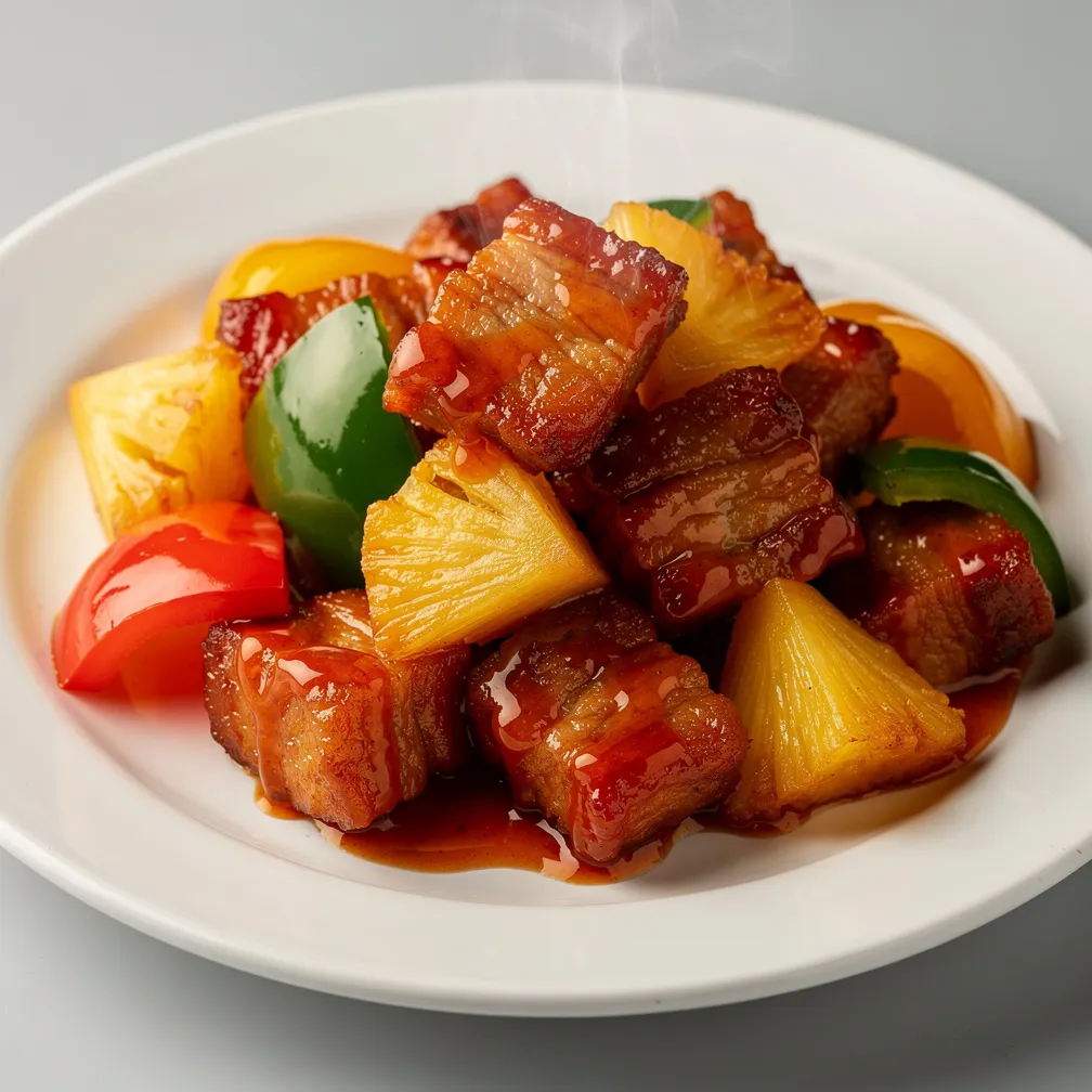 Süß-saures Schweinefleisch — nutrition facts