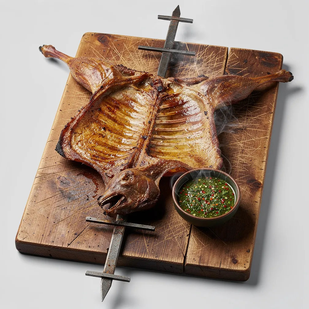Argentinisches Spanferkellamm am Spieß — nutrition facts